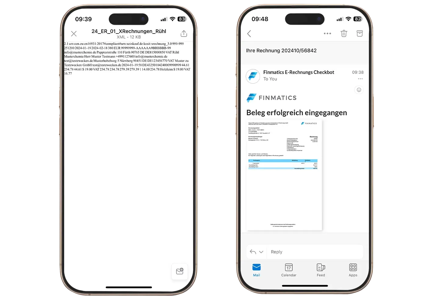 E-Rechnung_Checkbot_Phone_XML_to_PDF